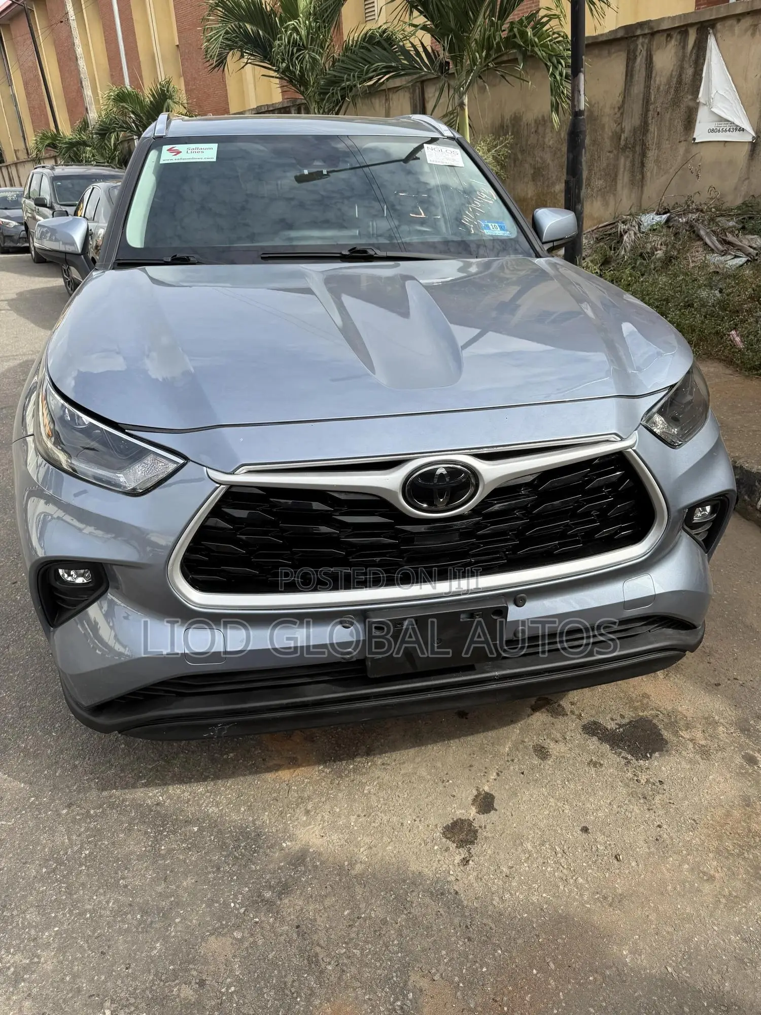 Toyota Highlander XLE AWD 2020 Silver