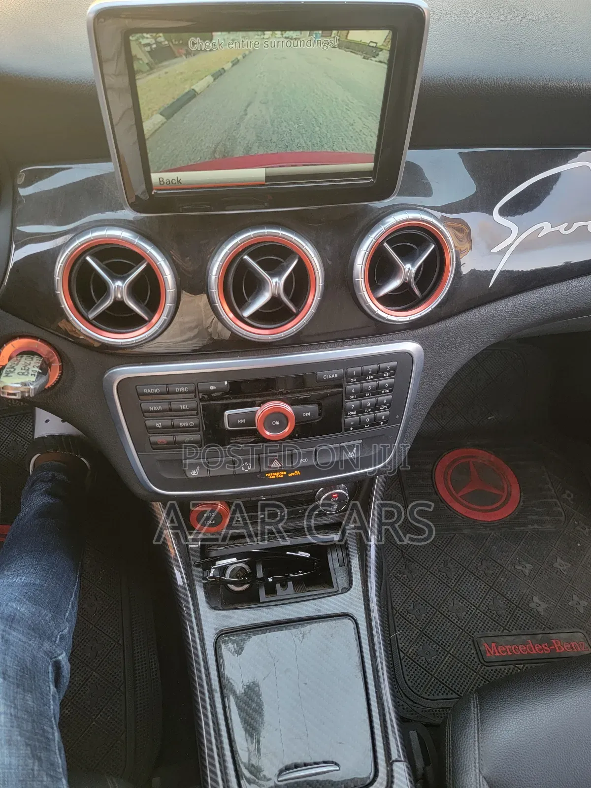 Mercedes-Benz CLA-Class CLA 250 Sedan 2014 Red