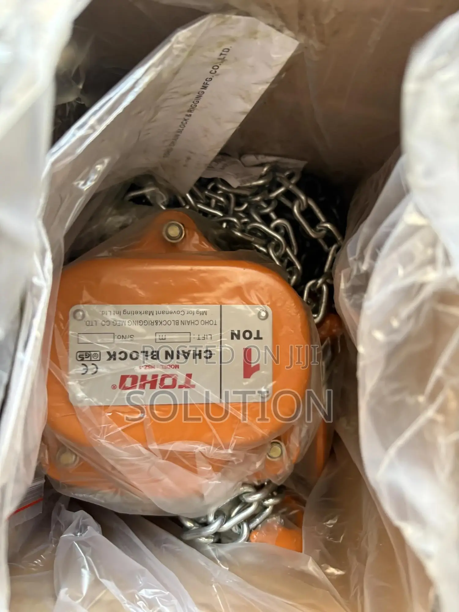 1000kg Chain Block 1ton