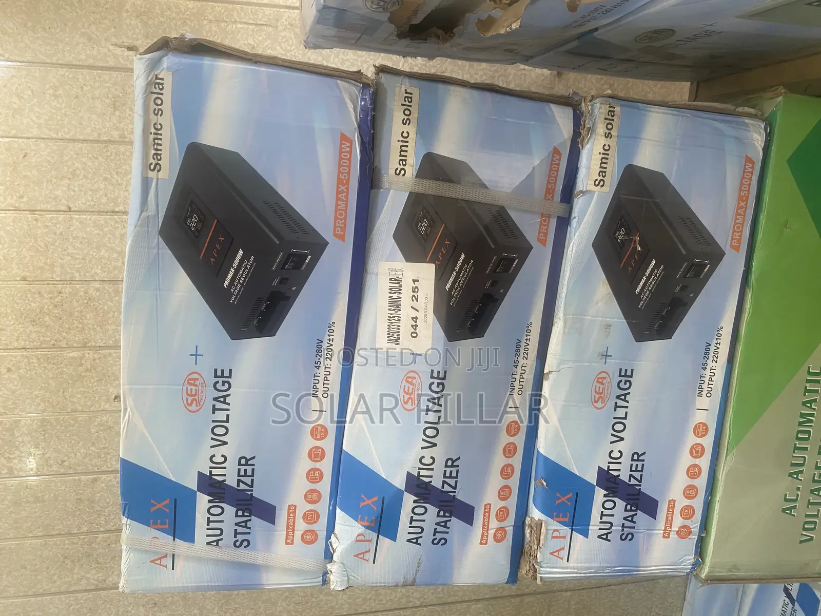 Apex 5kva Relay Wall-Mount Stabilizer 45v-280v