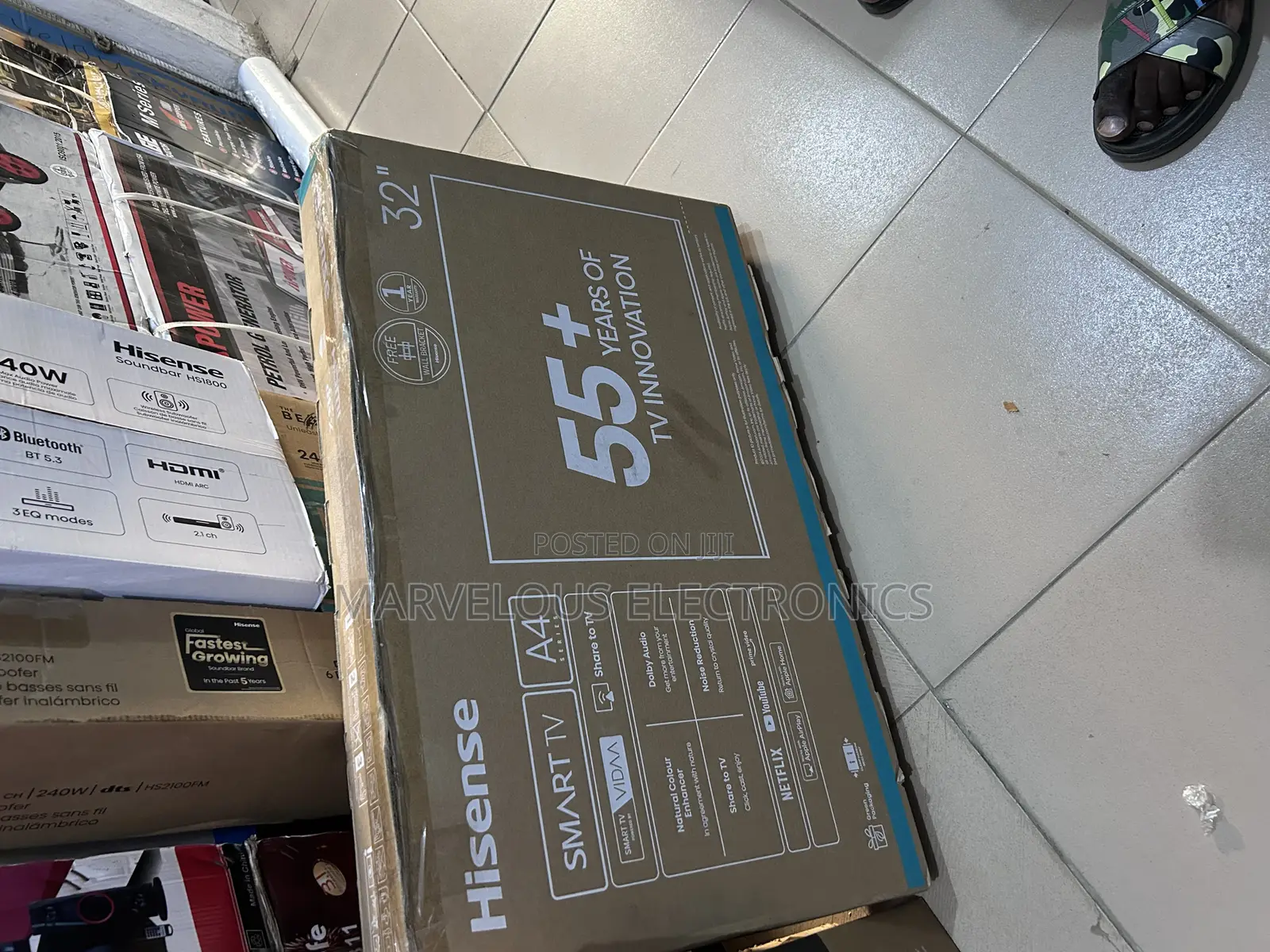 Brand New Original Hisense 32inch Full Hd Smart Television