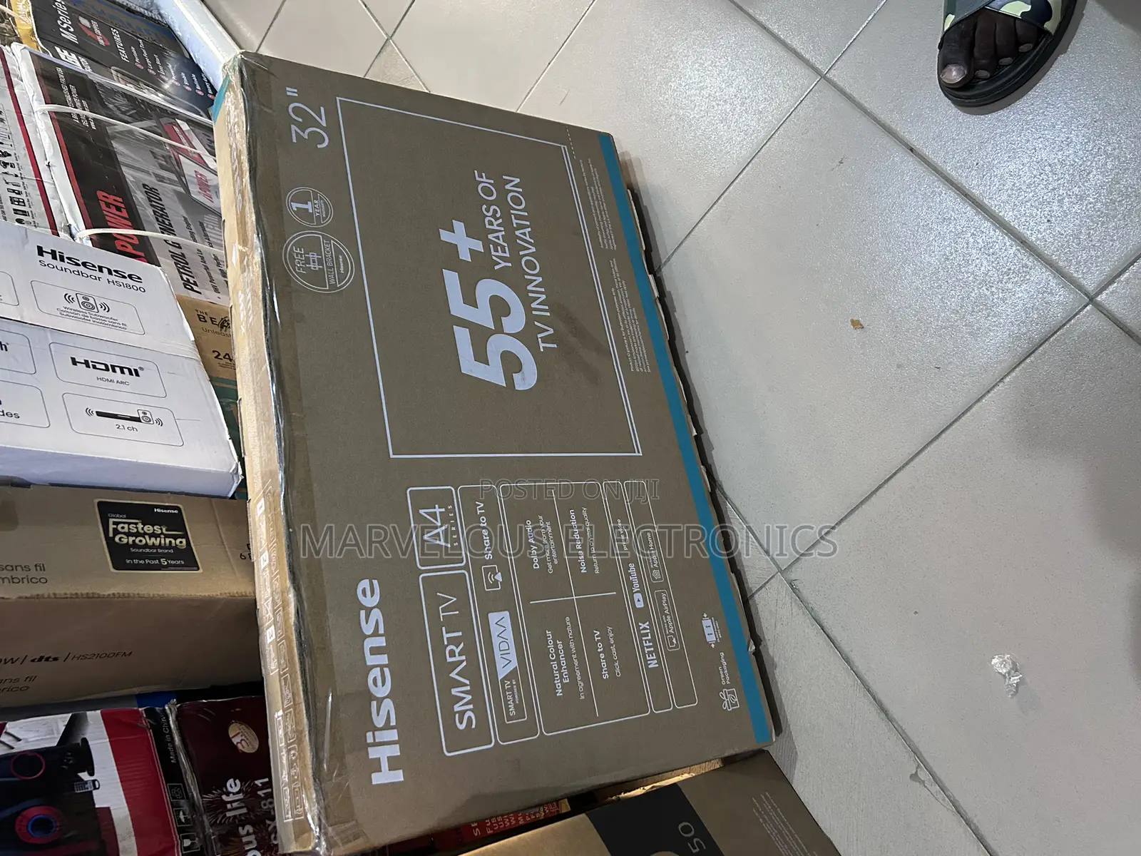 Brand New Original Hisense 32inch Full Hd Smart Television