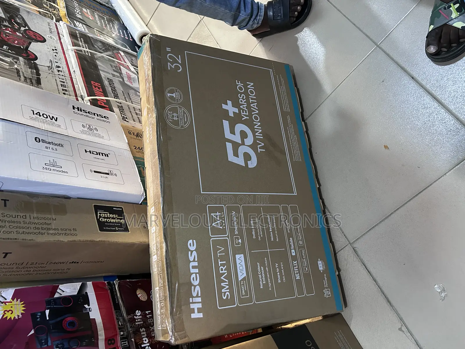 Brand New Original Hisense 32inch Full Hd Smart Television