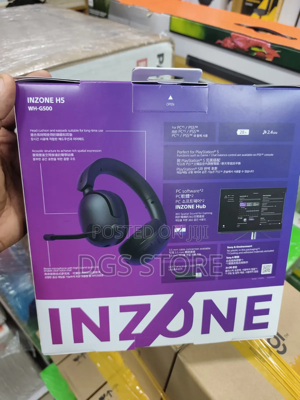 Sony H5 Wireless Gaming Headset for Pc Ps5