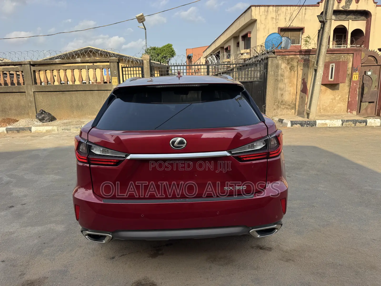 Lexus RX 350 AWD 2018 Red