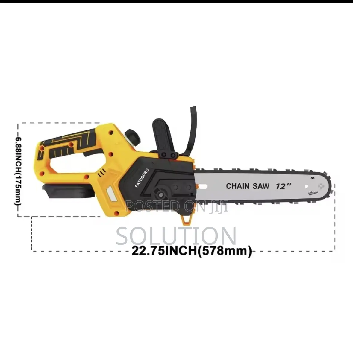 12” Industrial Lithium-Lon Chain Saw