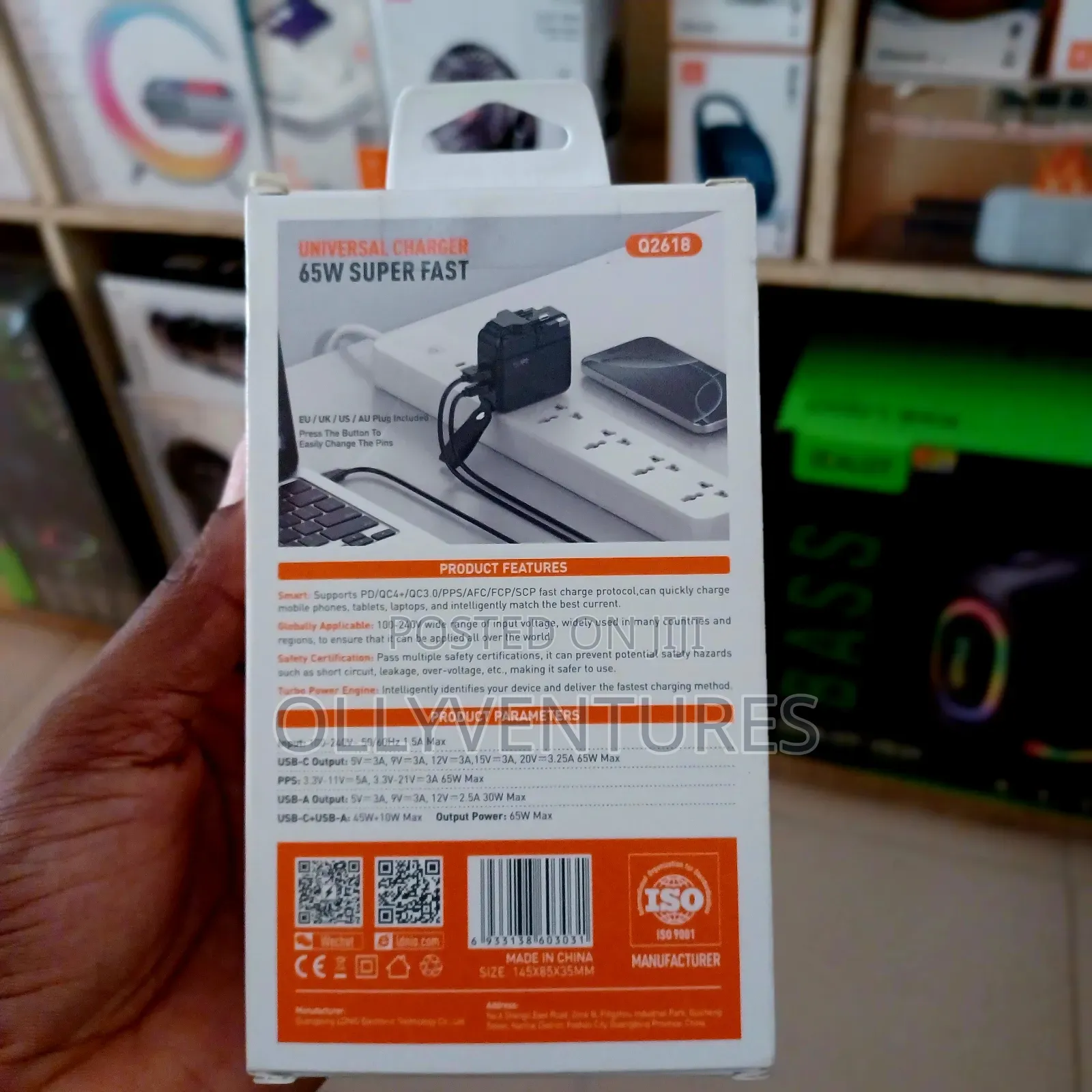 Ldnio Super Fast Universal Charger Q2618 65watt