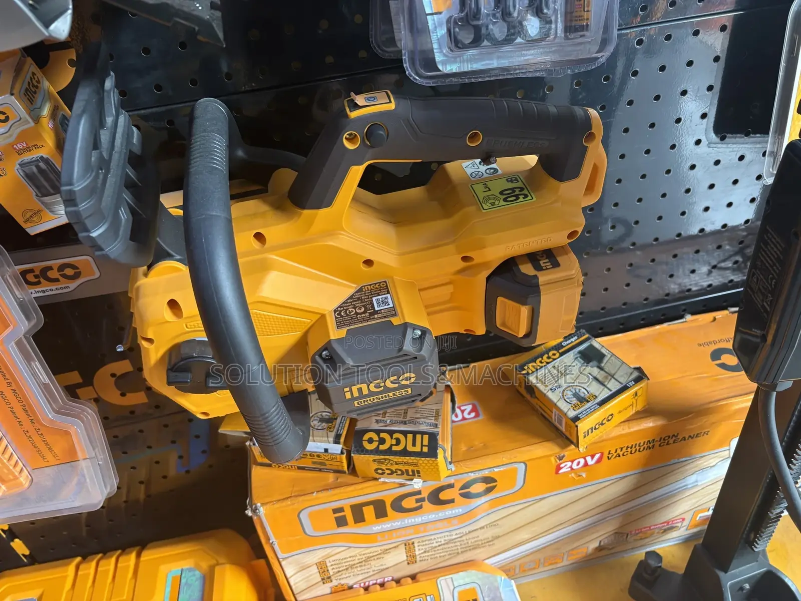 12” Industrial Lithium-Lon Chain Saw