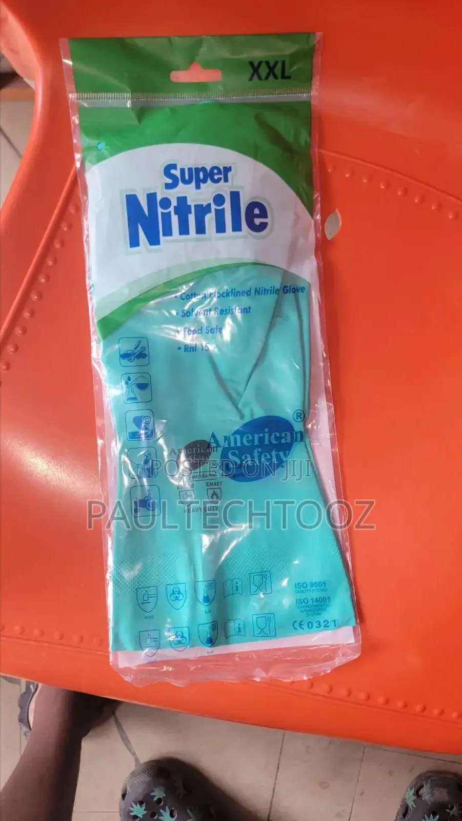 Nitrile Chemical Resistant Gloves