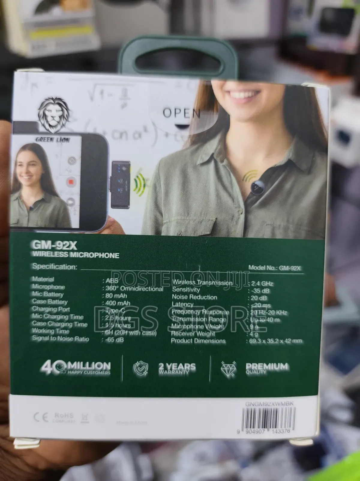 Green Lion Gm 92x Wireless Microphone