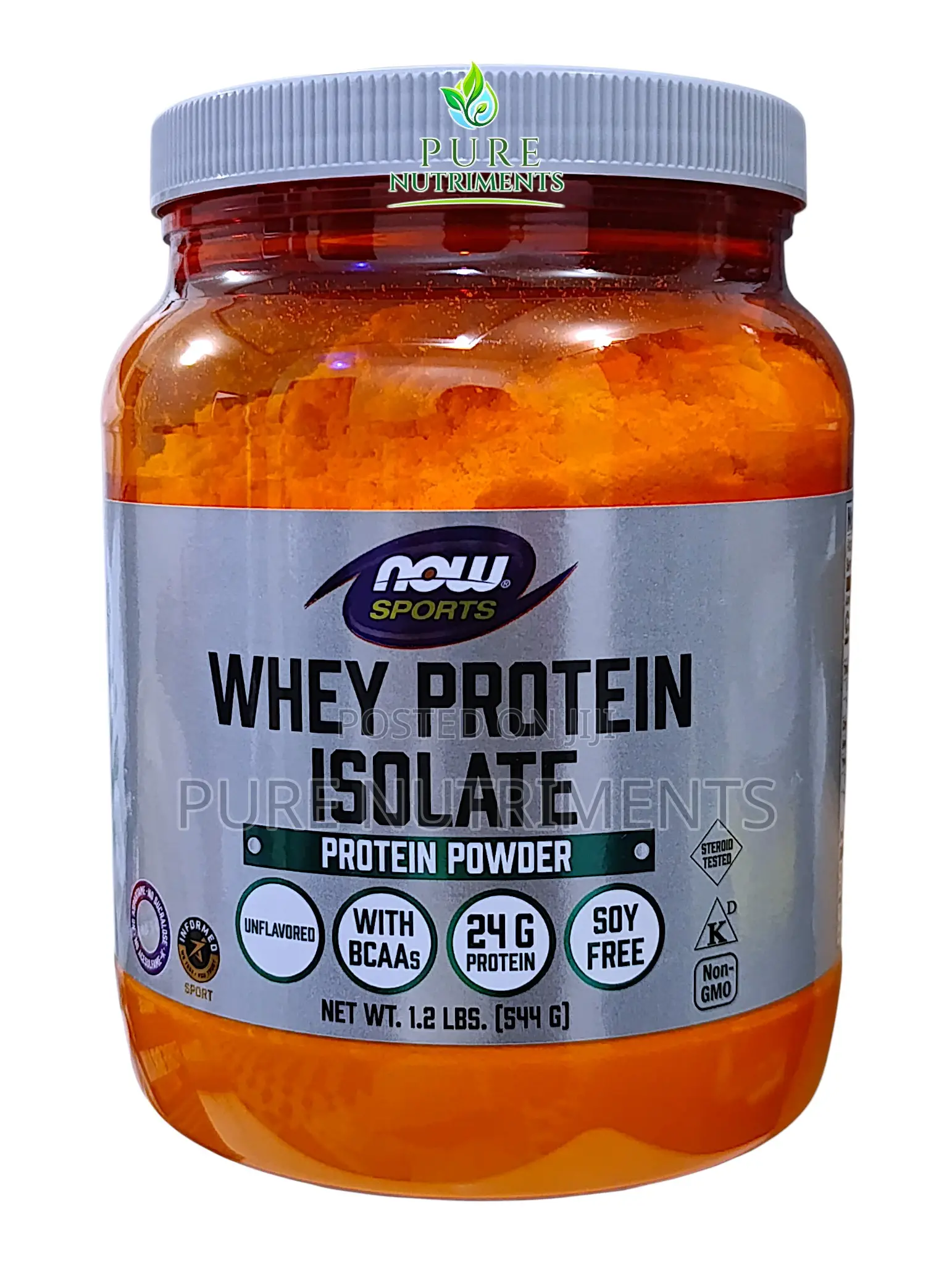Now Whey Protein Isolate Powder – Muscle Growth Recovery Support