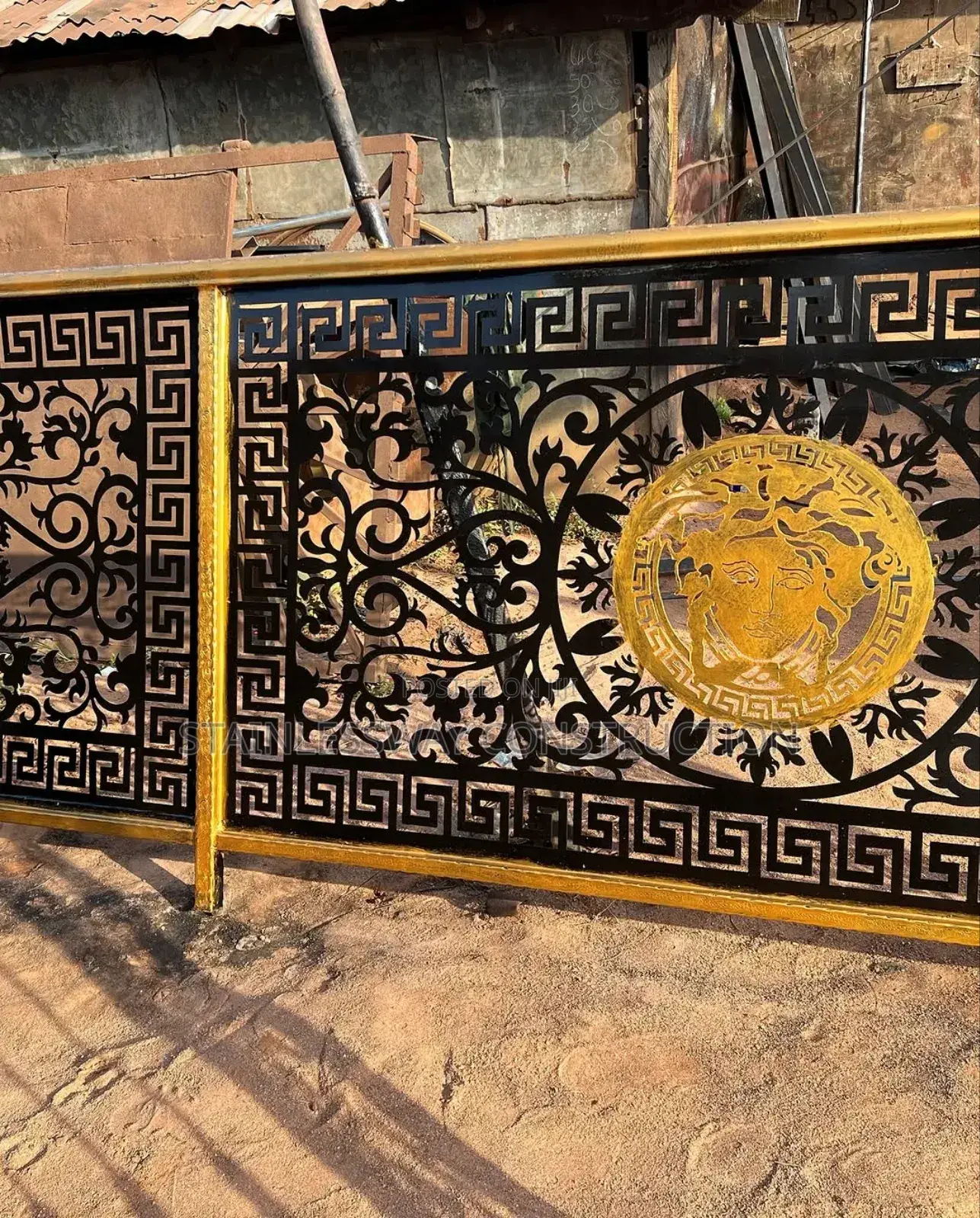 Lasercut Versace Rails