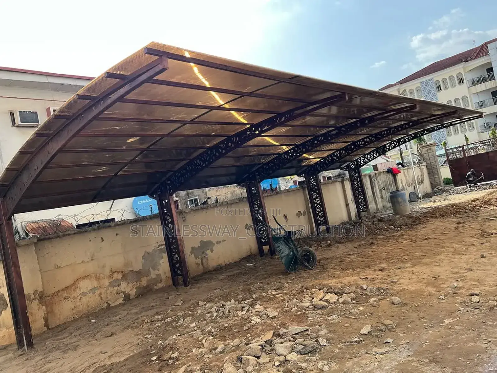 Lasercut Stand for Carport