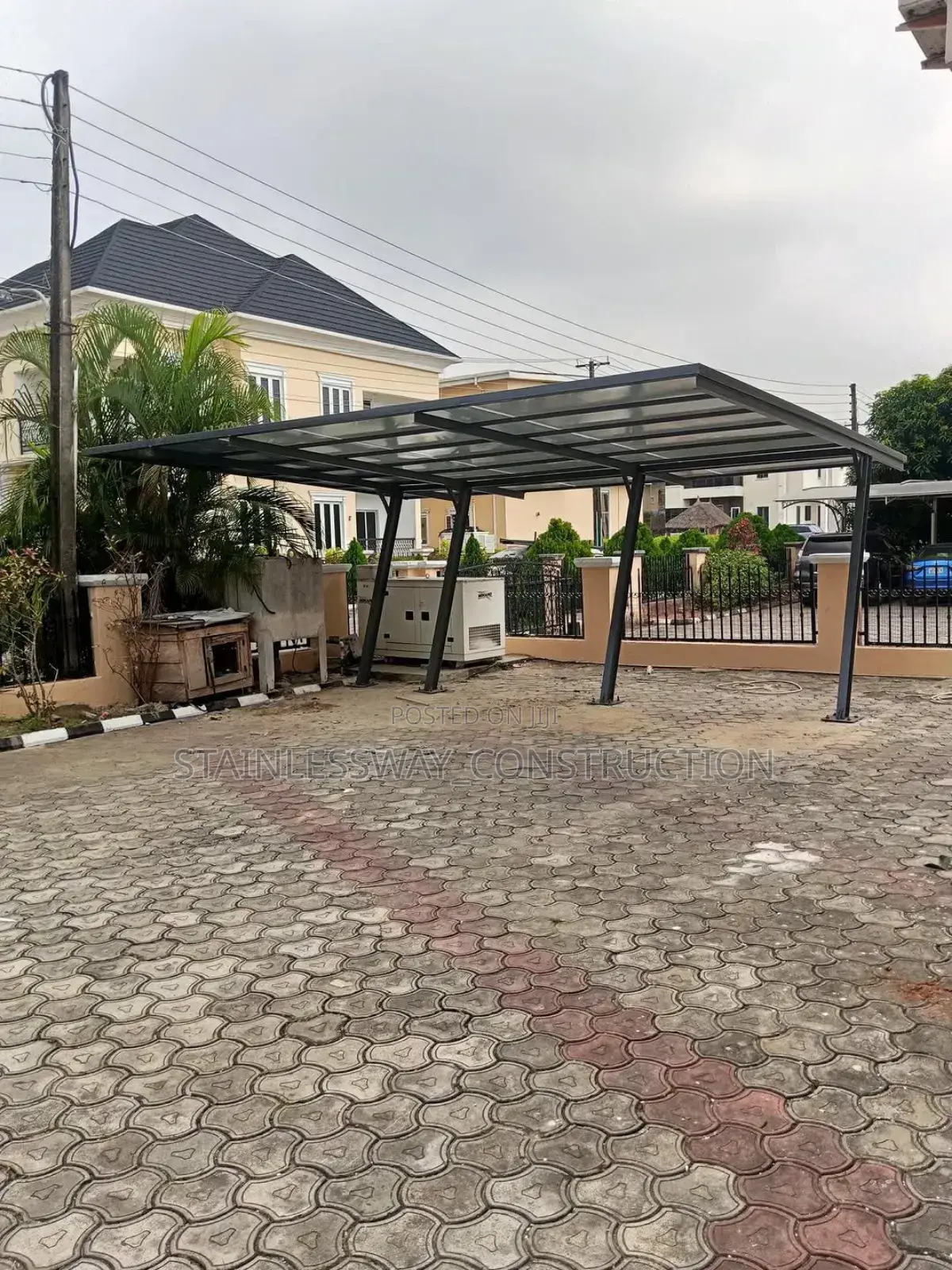 Lasercut Stand for Carport
