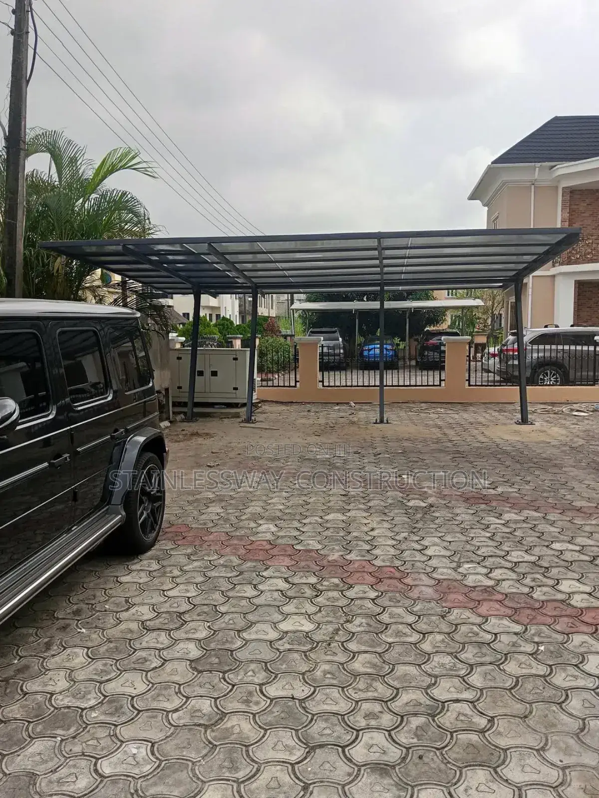 Lasercut Stand for Carport