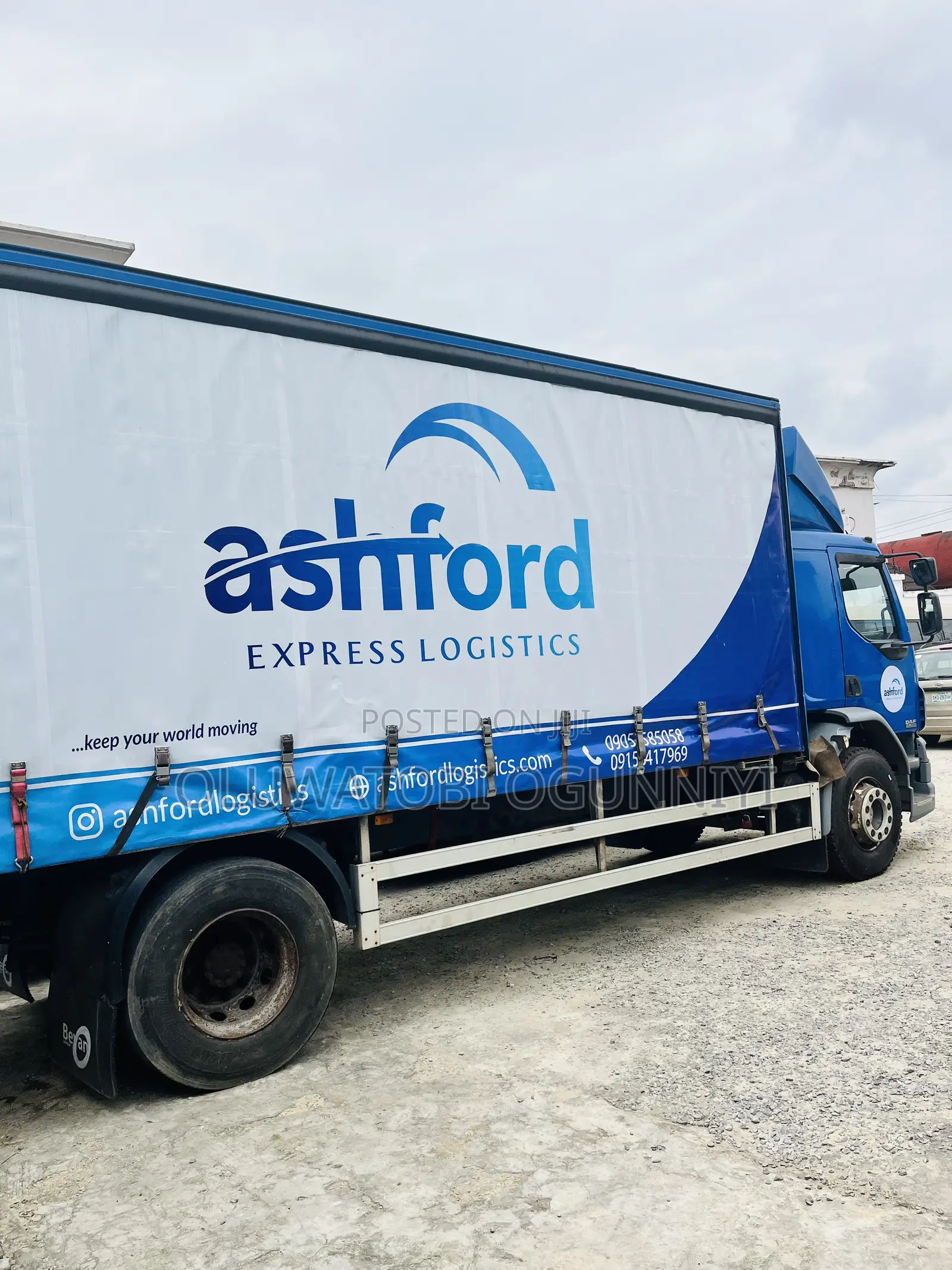 Daf Truck Lf 55 2001 Blue