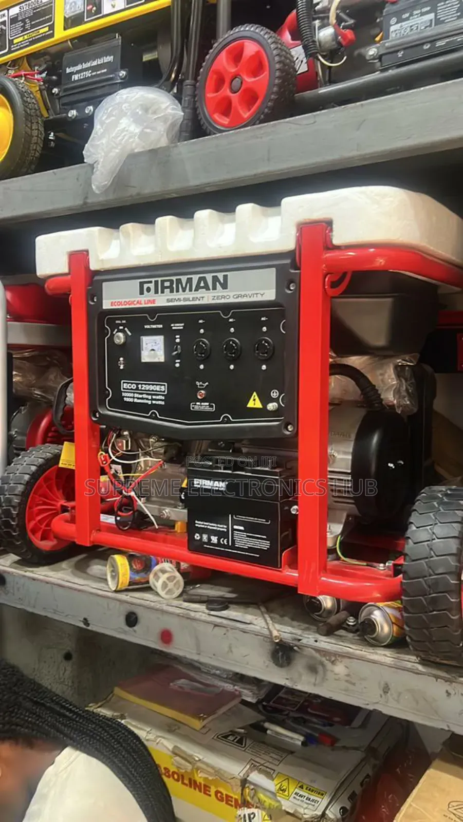 Firman 9.8kva Eco12990es Copper Coil With 1 Year Warranty Servicing