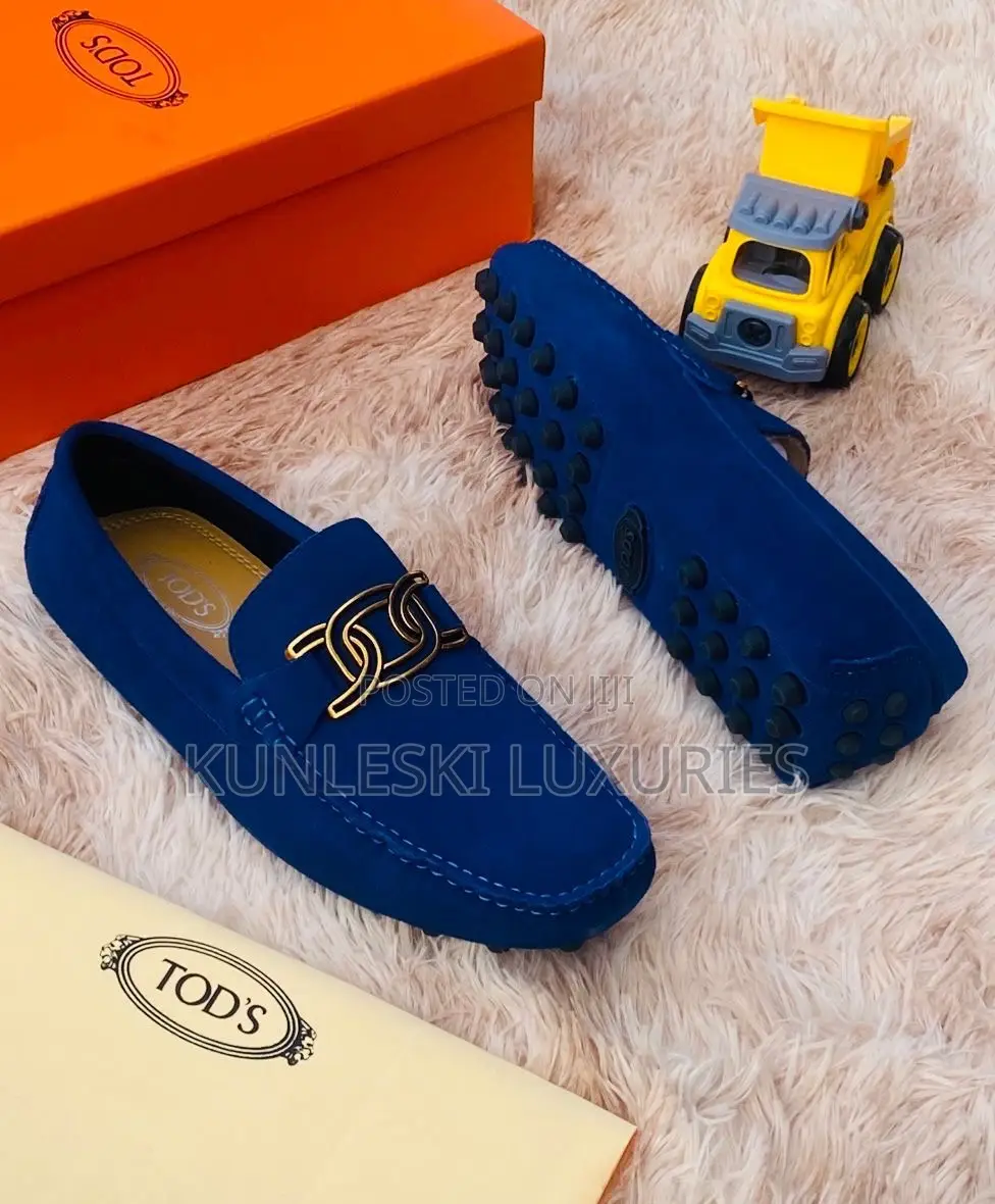 Original Tod’S Sued Drivers Men’S Shoe