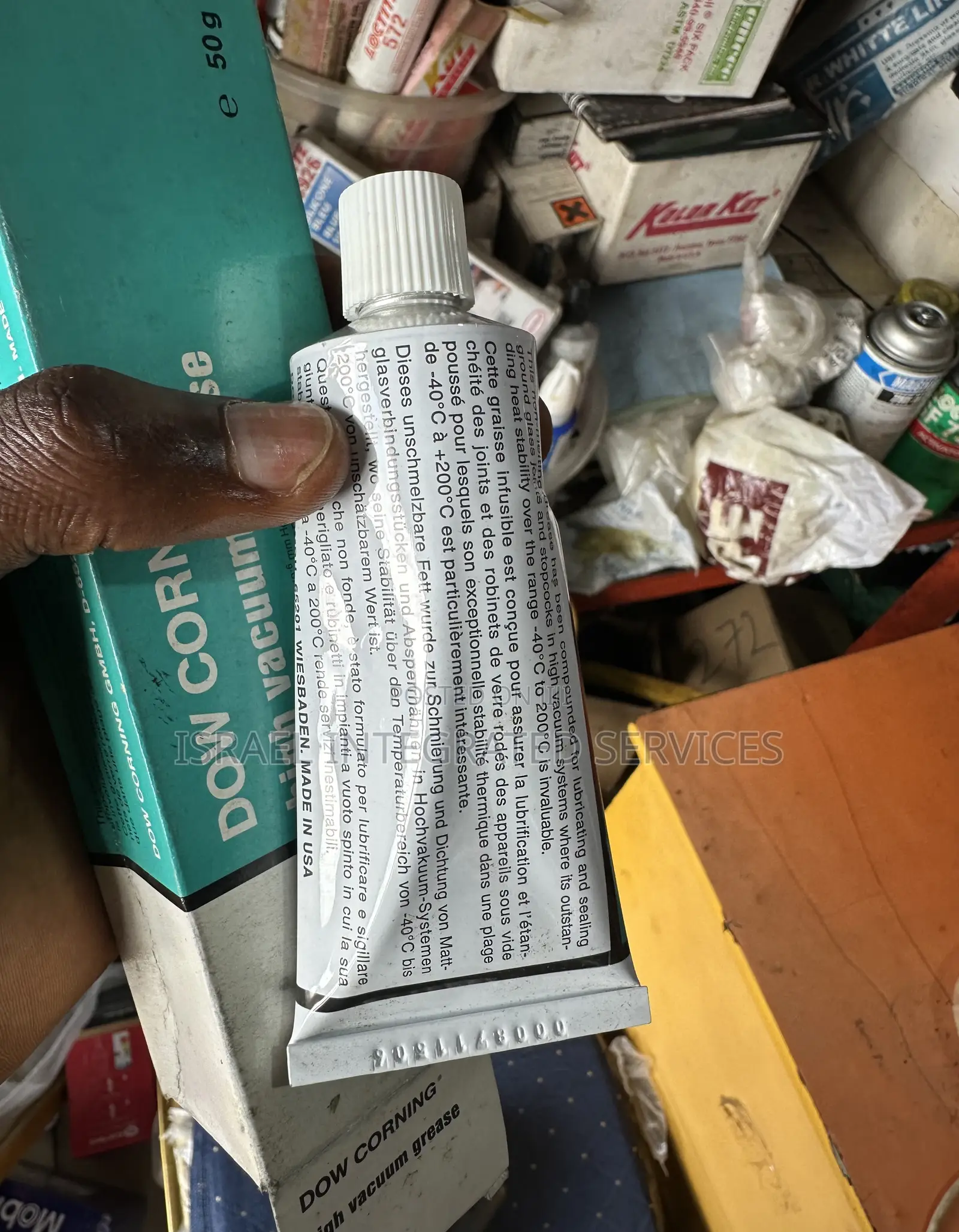 Dow Corning High Vacuum Grease, a Silicone Lubricant