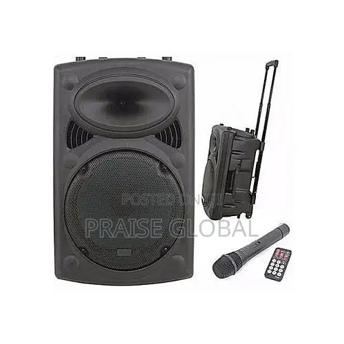12 Inches Rechargeable Bluetooth X-Bass Public Address System-D-12