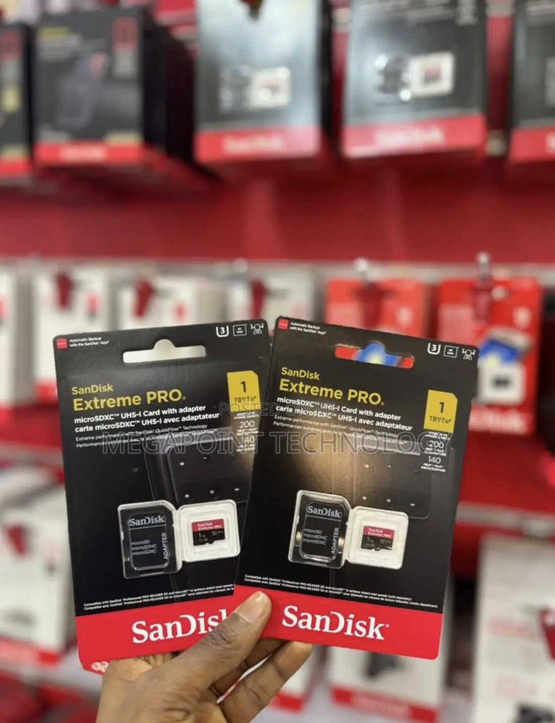 Sandisk 1tb Extreme Pro 200mbps Micro Sd Card