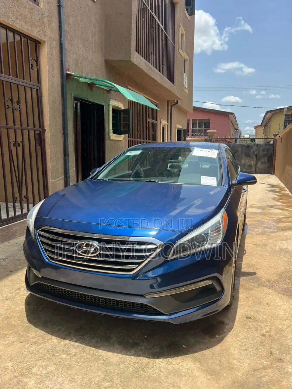 Hyundai Sonata 2015 Blue