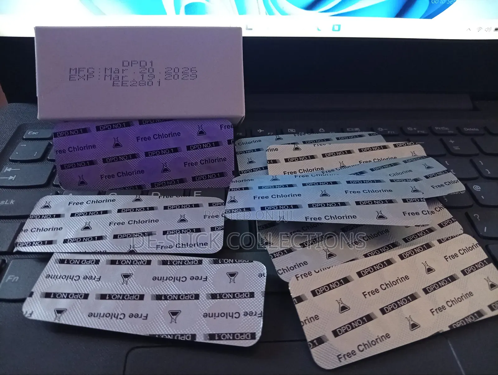 Free Chlorine Test Tablets (Dpd1) Pack of 10