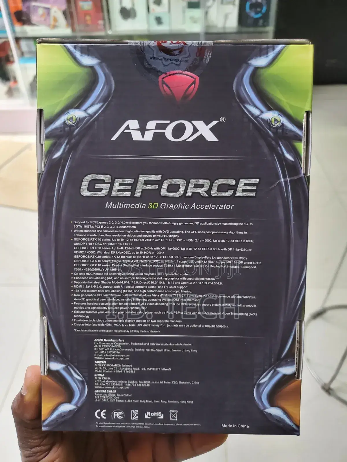 Afox Multimedia 3d Graphic Accelerator Gt730 4gb Ddr3