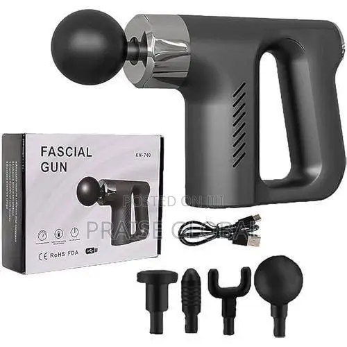 Rechargeable Fascial Gun : Muscle Massage Gun Deep Tissue Massager
