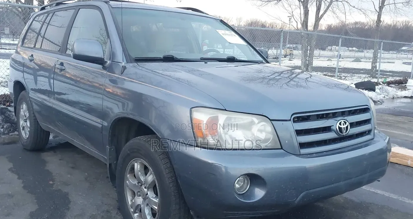 Toyota Highlander V6 4x4 2007 Blue