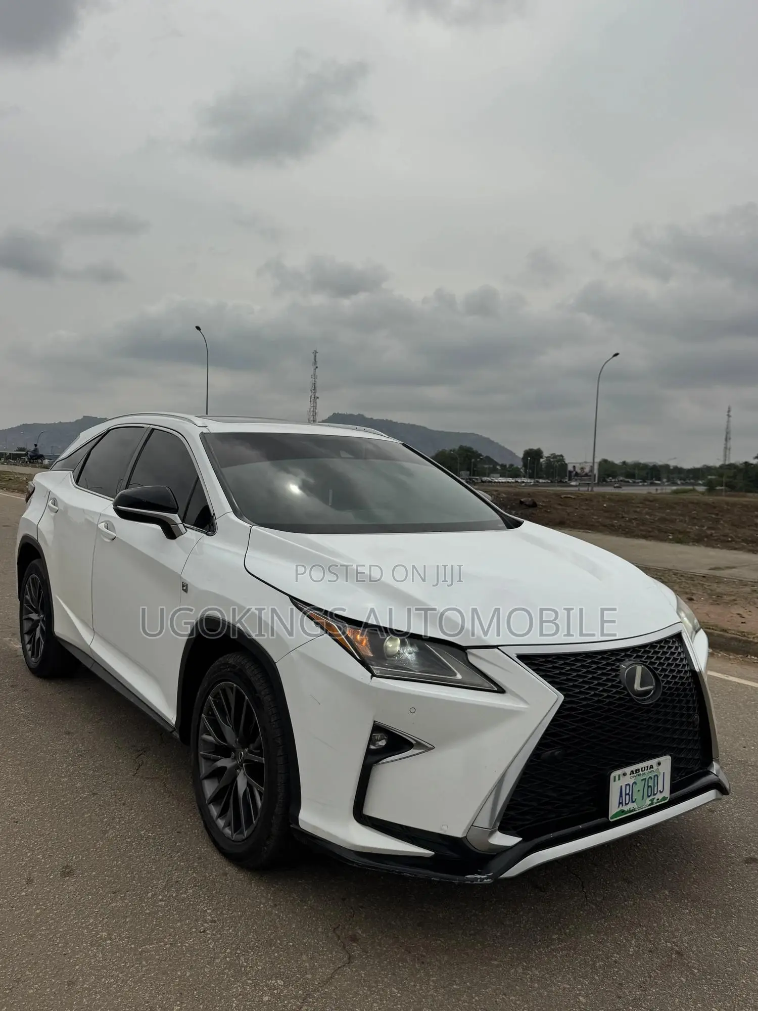 Lexus RX 350 F Sport AWD 2017 White