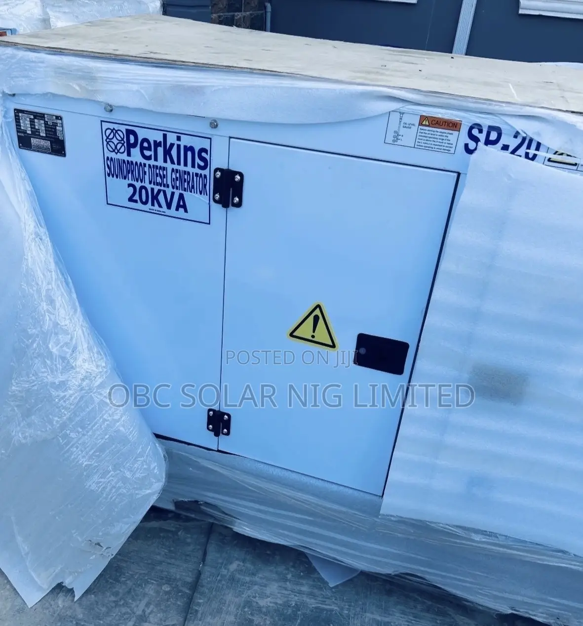 Upgrade Your Power Game – Perkins 20kva Soundproof Generator