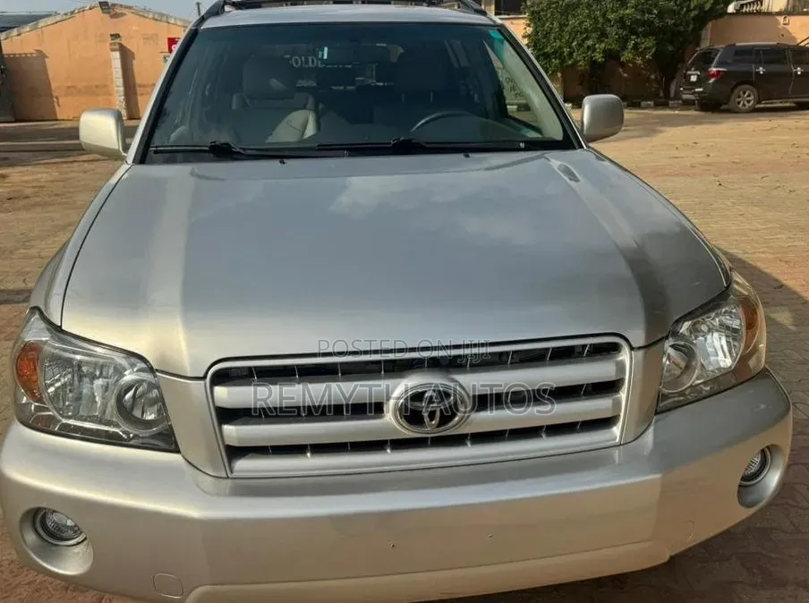 Toyota Highlander Limited V6 2007 Silver
