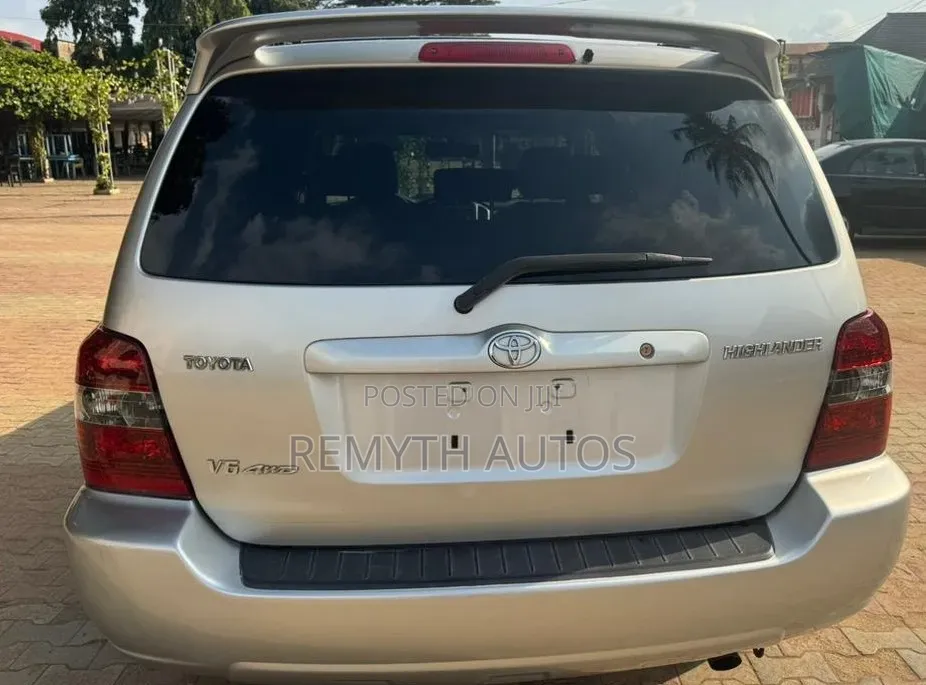 Toyota Highlander Limited V6 2007 Silver