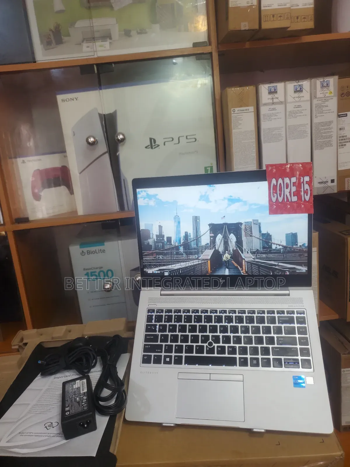 New Laptop HP EliteBook 750 G2 16GB Intel Core 5 SSD 512GB