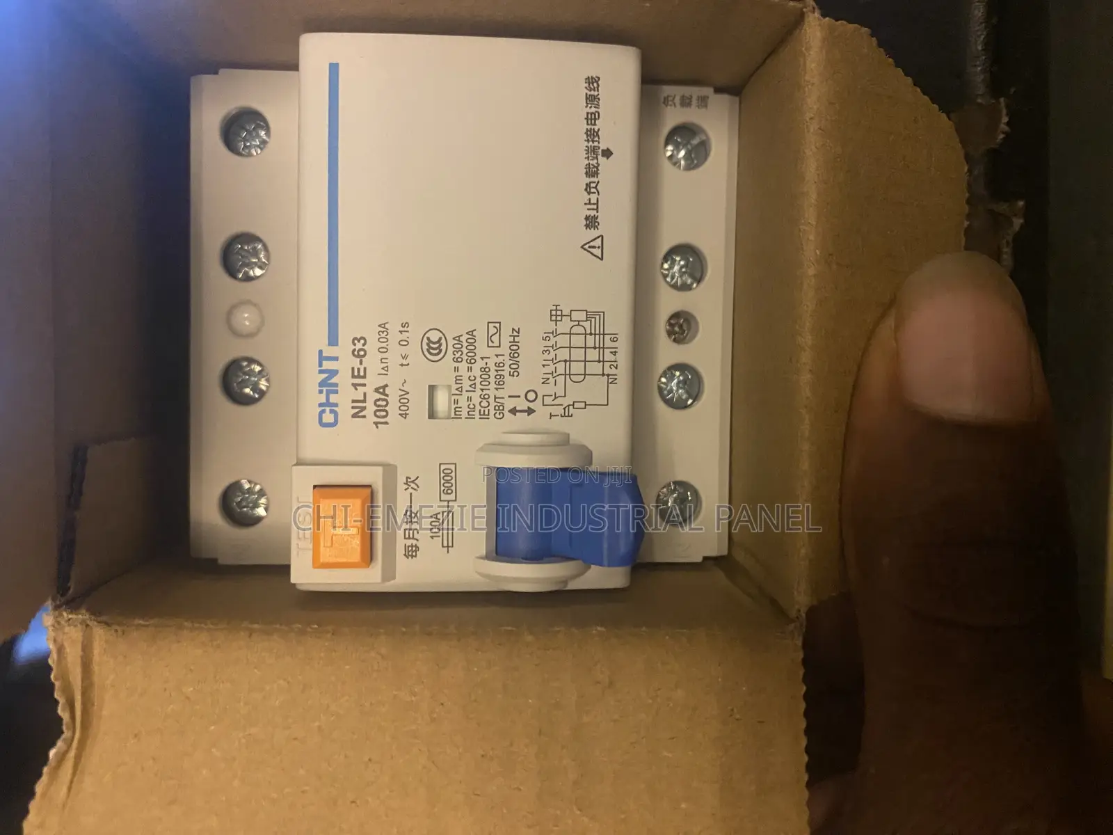Original 4pole RCCB / RCD Breaker – Earth Leakage Protection