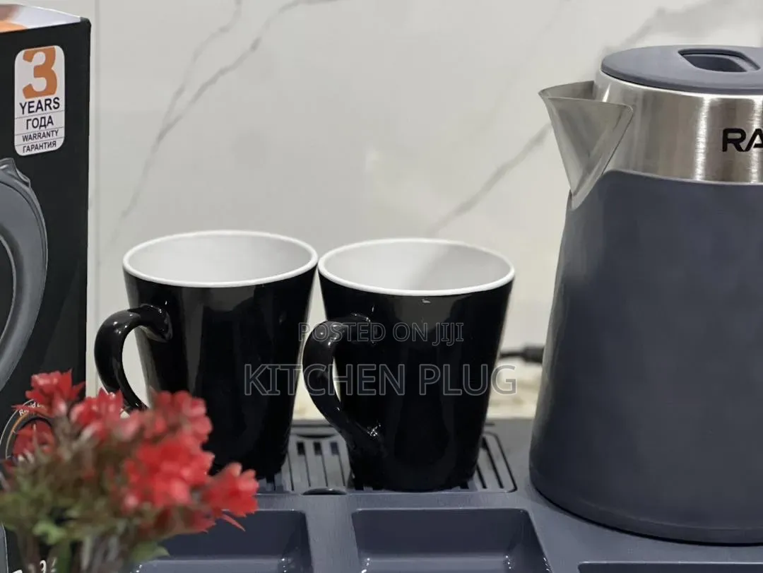 Raf Electric Kettle Hotel Tray Set, Specifically Model R.7924.