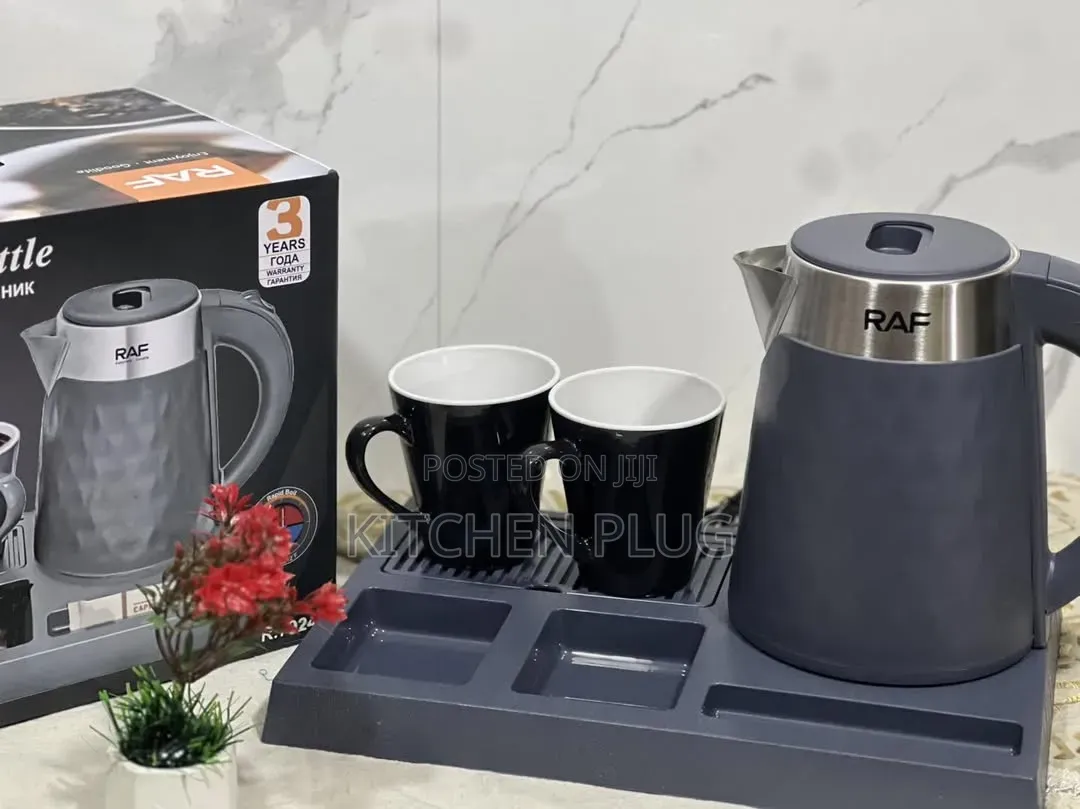 Raf Electric Kettle Hotel Tray Set, Specifically Model R.7924.