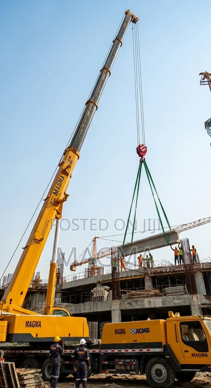 110ton Motor Crane Available for Lease / Hire - Premobbed
