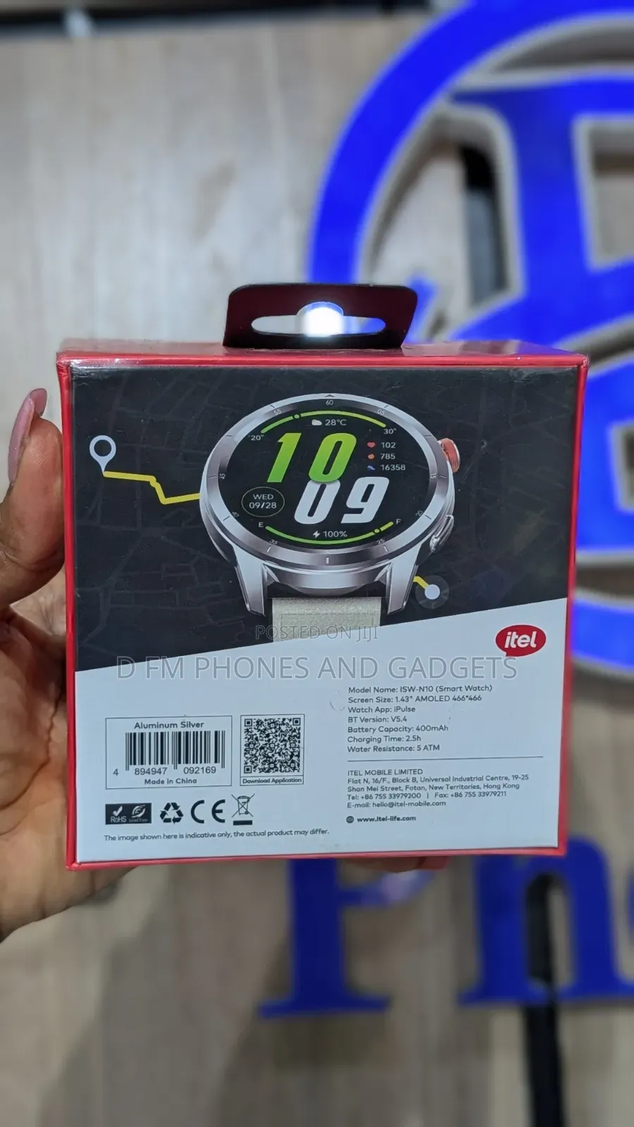 Itel Smart Watch Apex N10