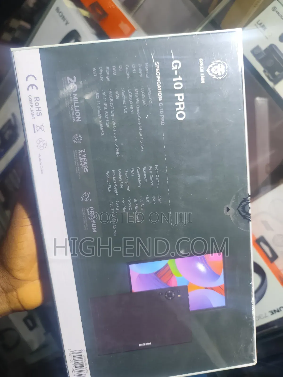 New Green Lion G-10 Pro 64 GB Green