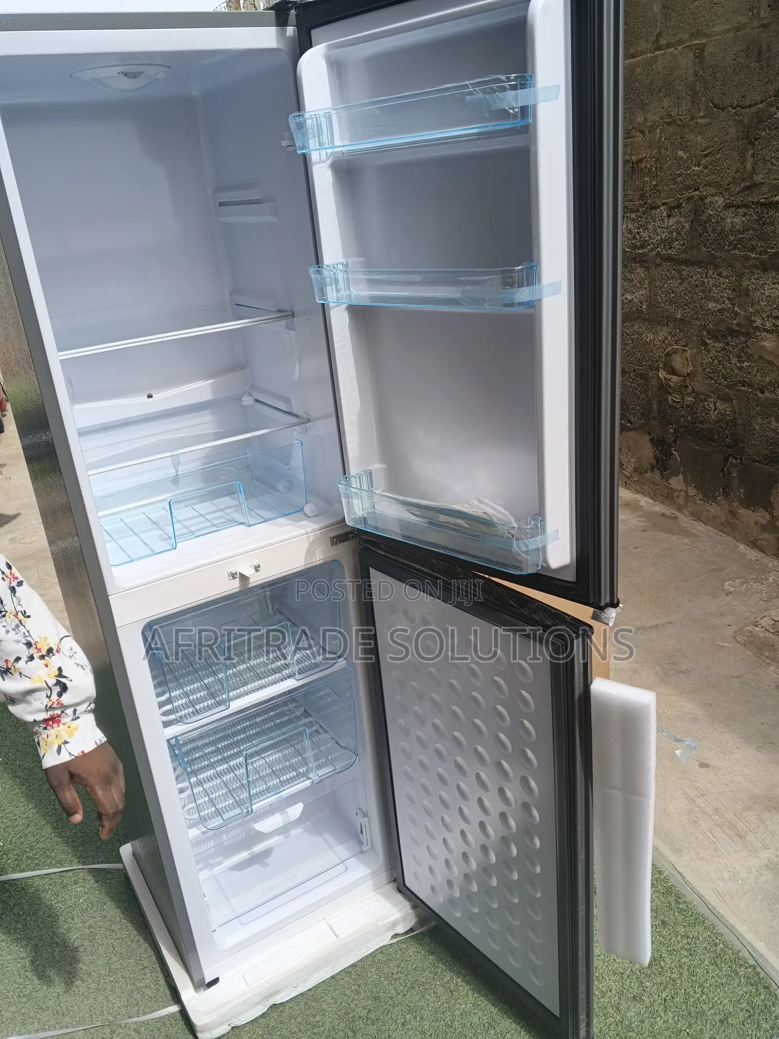 Tekno Cool Double Door Fridge Spacious Interior Refrigerator
