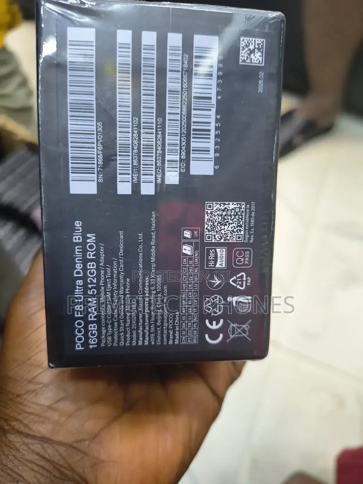 New Xiaomi Poco F8 Ultra 512 GB Blue