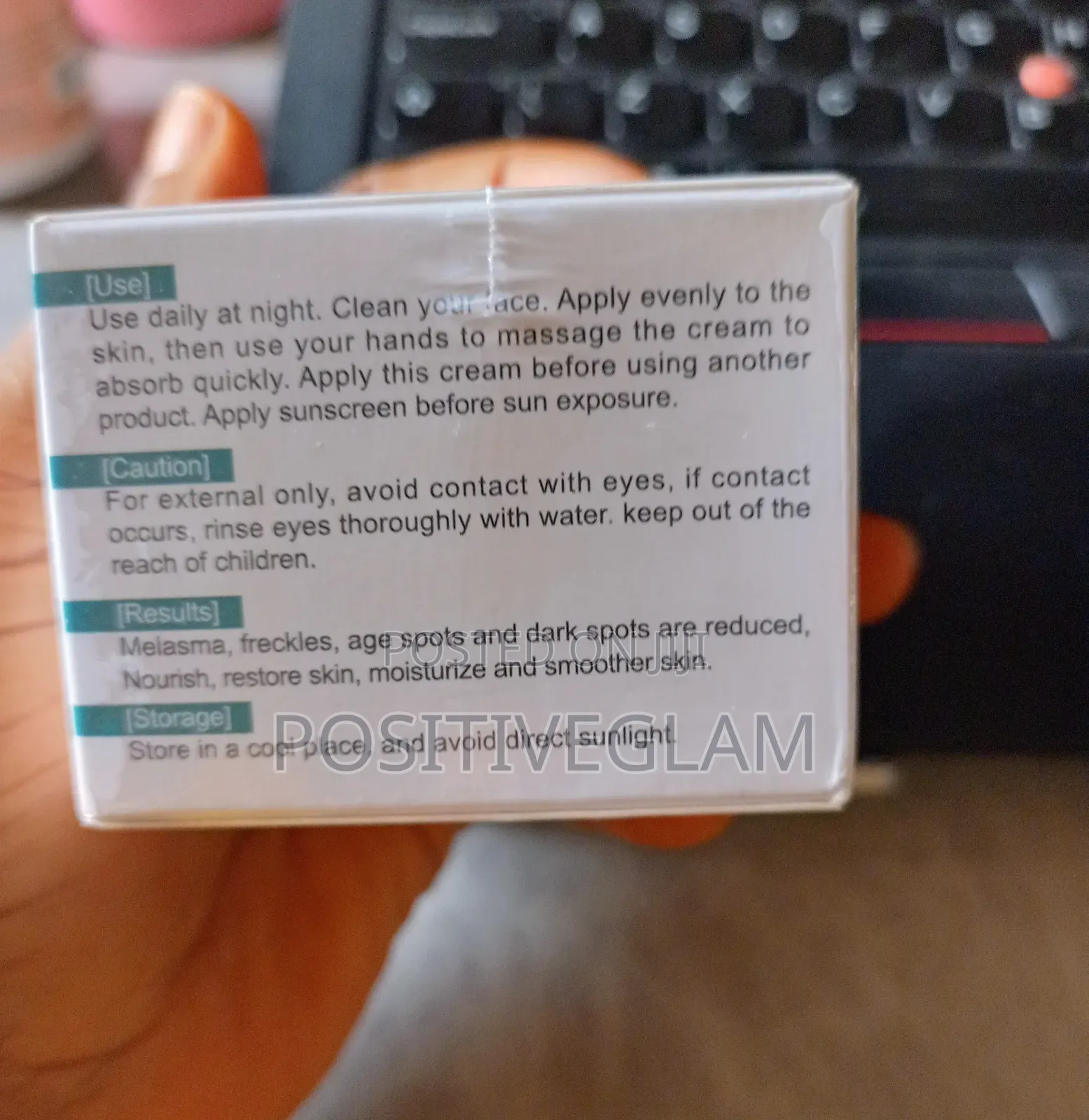 Renewal Face Cream 50g | Night Cream For Uneven Skin Tone | Dark Spots