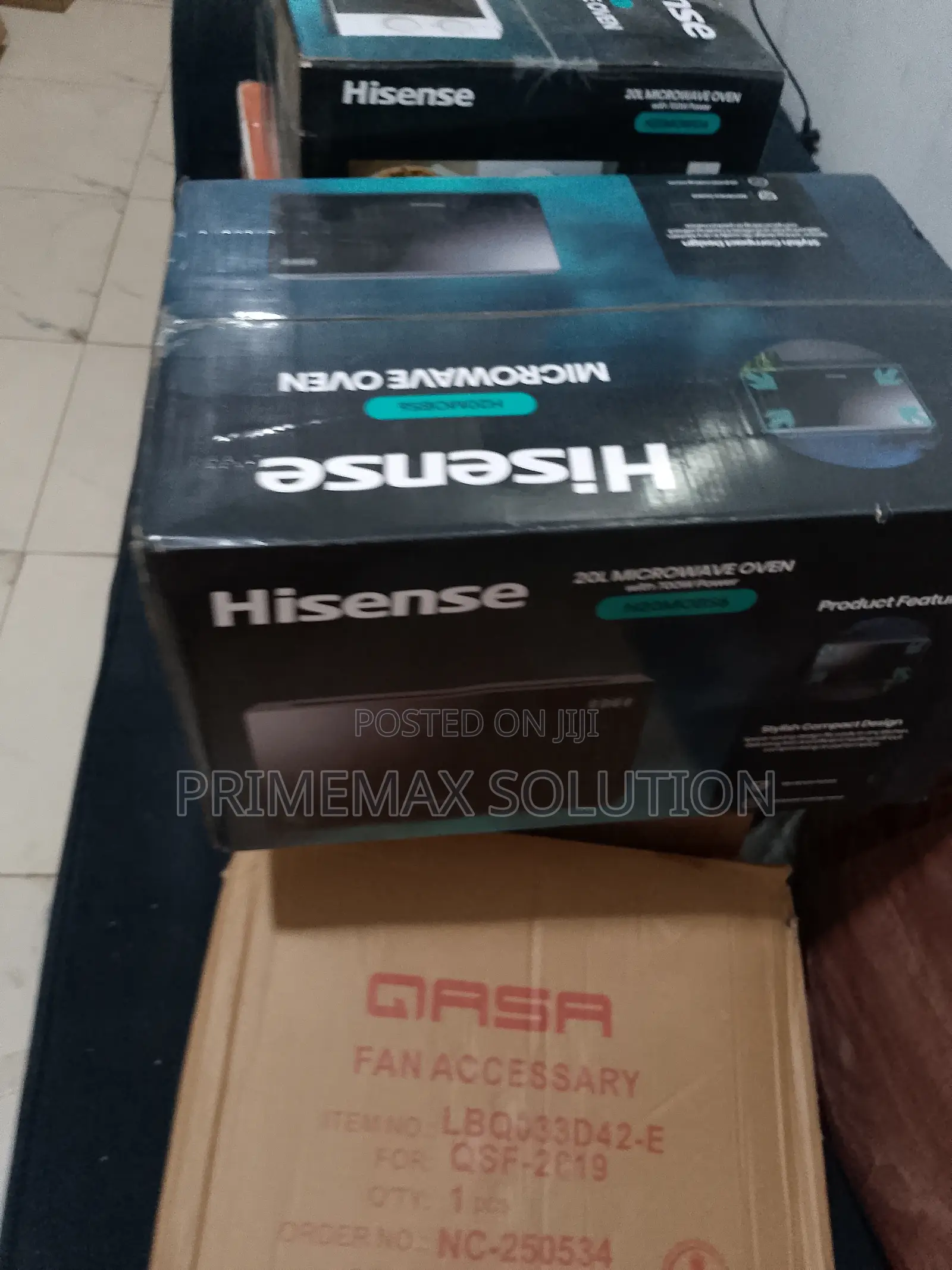 Hisense H20mobs6 700w 20l Solo Microwave Oven (Black)