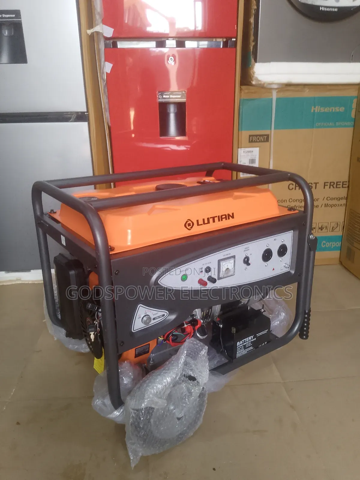 Lutian 5.5kva Generator With Remote