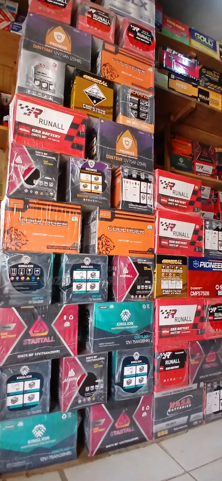 Car Battery Original All Amps