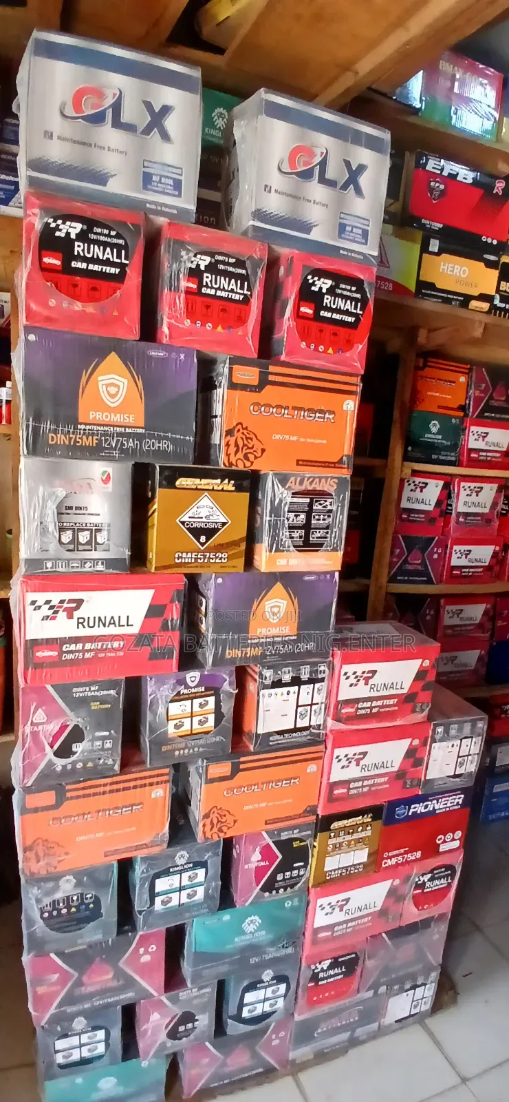 Car Battery Original All Amps
