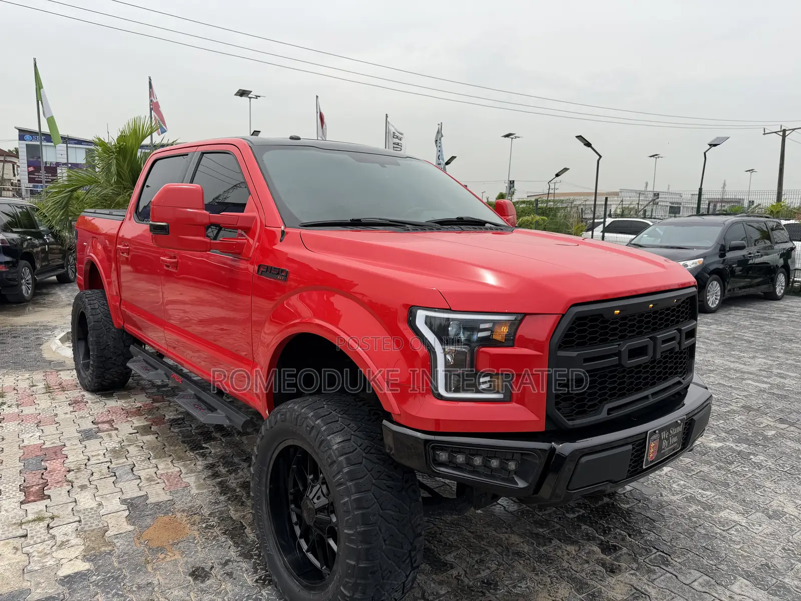 Ford F-150 2017 Red