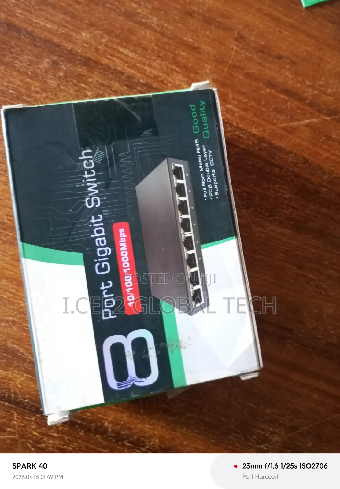 8 Port Gigabyte Switch
